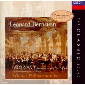 MOZART - Bernstein - Concerto pour piano et orchestre n°15 en si bémol m